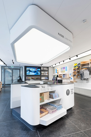 Fernsehturm Stuttgart central service counter