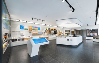 Fernsehturm Stuttgart central service counter